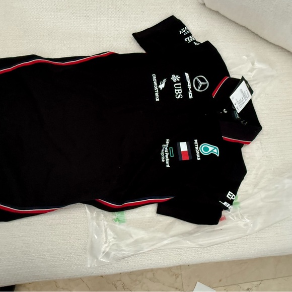 Mercedes AMG Petronas Other - Mercedes AMG Petronas Kids Black Polo Shirt
